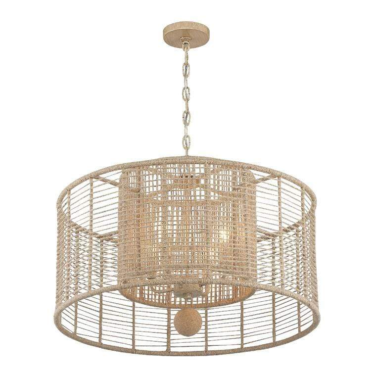 Crystorama Jayna 4 Light Chandelier Lighting crystorama-JAY-A5004-BS 633779041655
