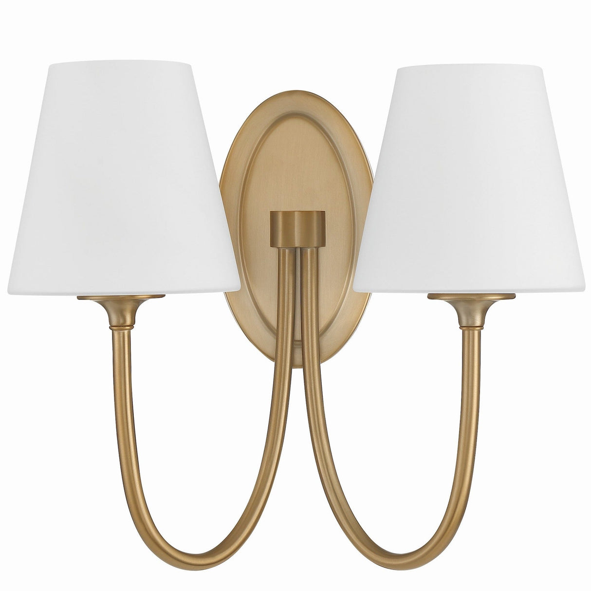 Crystorama Juno 2 Light Wall Mount Lighting