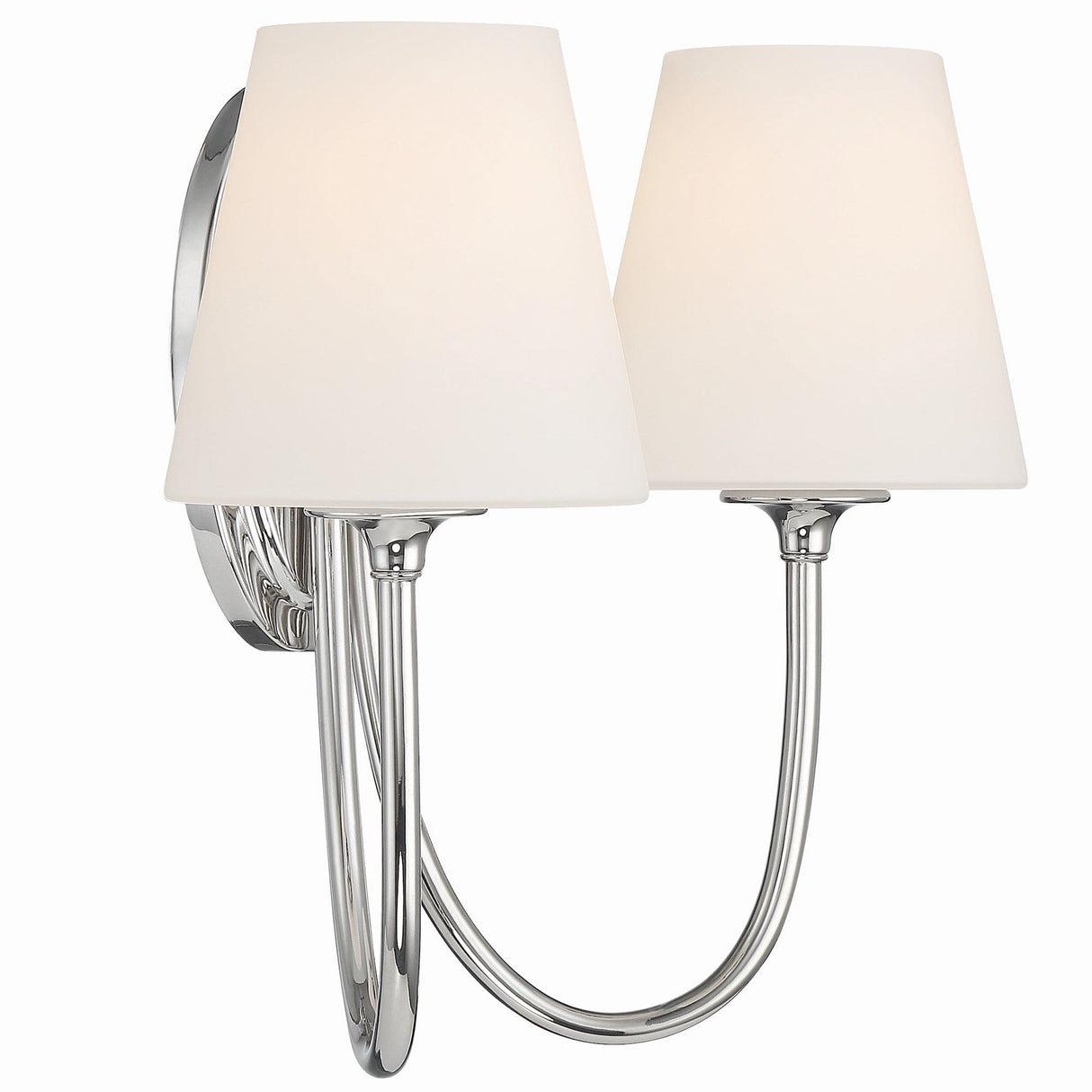 Crystorama Juno 2 Light Wall Mount Lighting