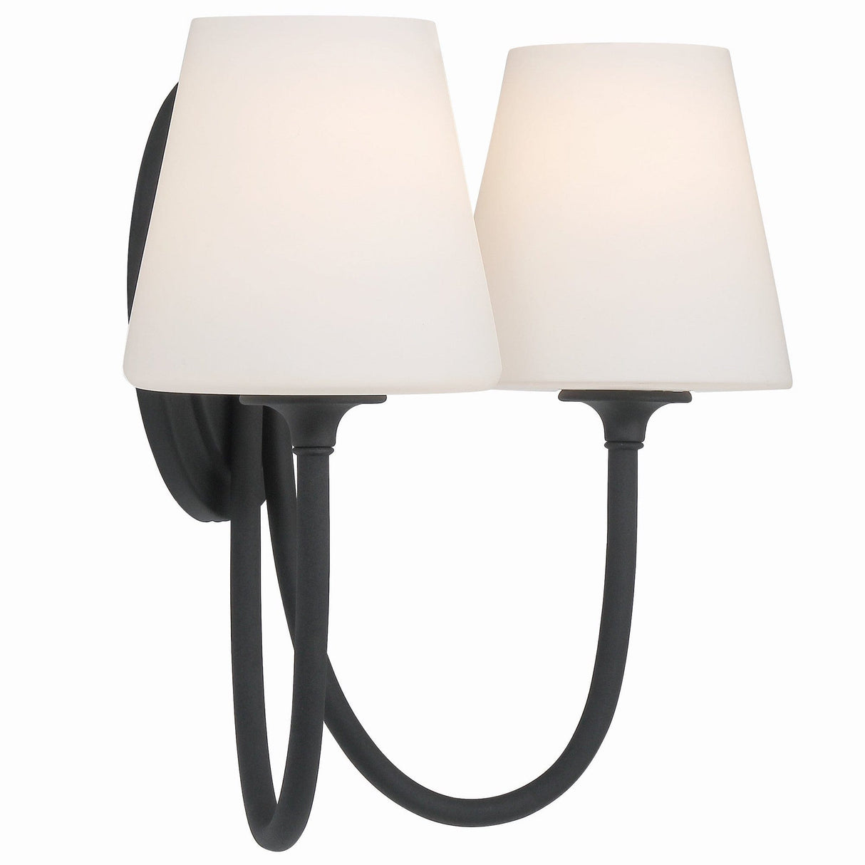 Crystorama Juno 2 Light Wall Mount Lighting