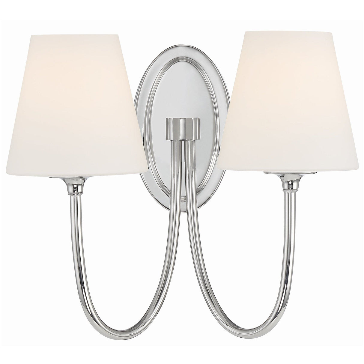 Crystorama Juno 2 Light Wall Mount Lighting crystorama-JUN-10322-PN 633779050077