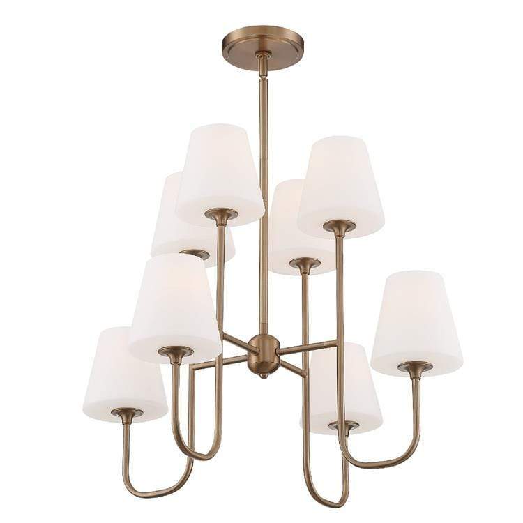 Crystorama Keenan 8 Light Chandelier Lighting