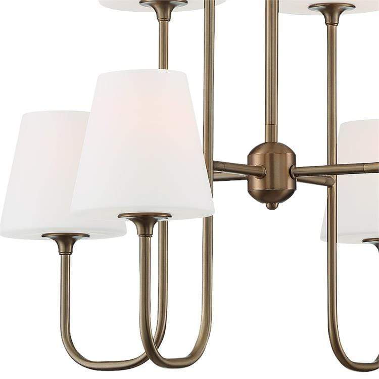 Crystorama Keenan 8 Light Chandelier Lighting