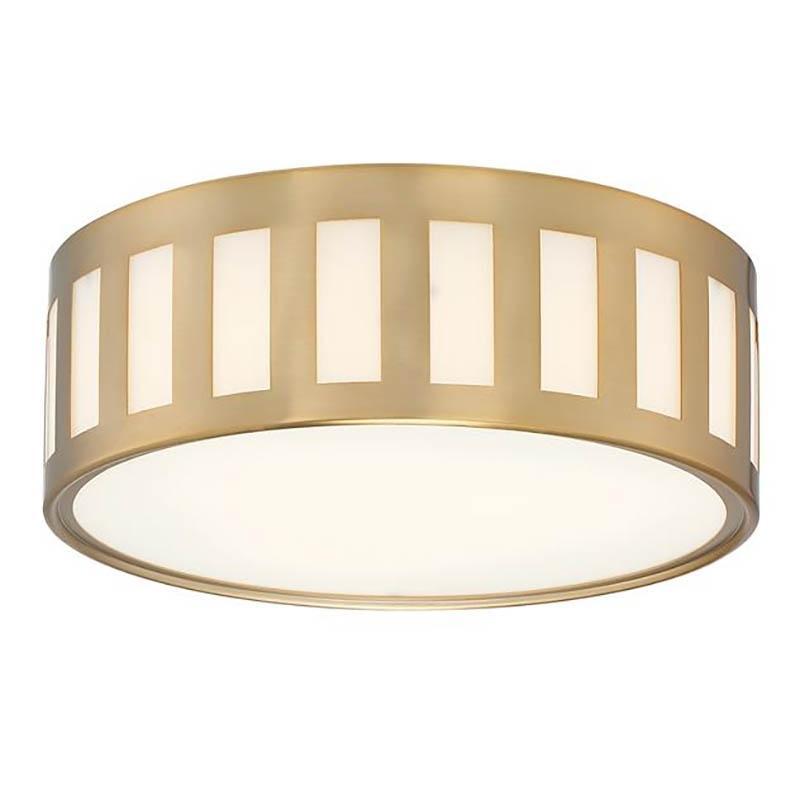 Crystorama Kendal 3-Light Ceiling Mount - Vibrant Gold Lighting crystorama-KEN-2203-VG 00633779040306