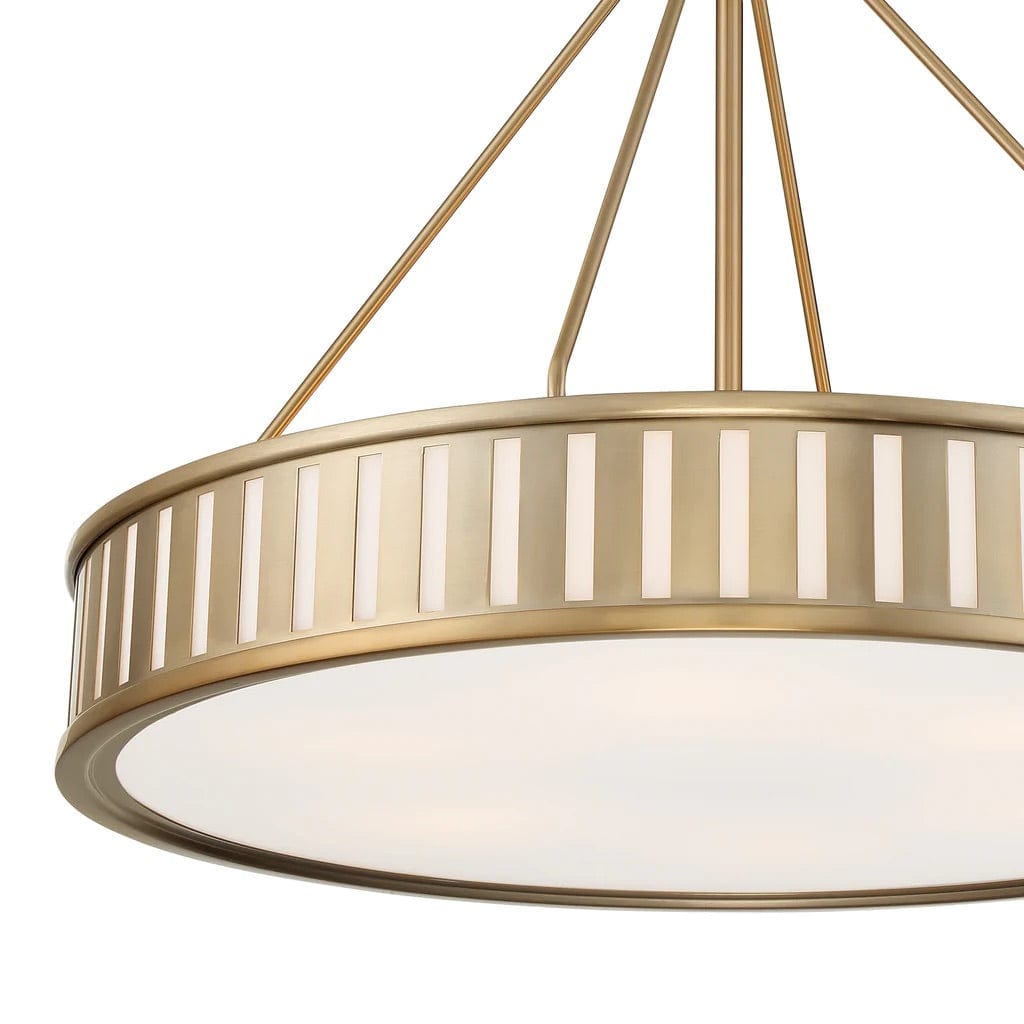 Crystorama Kendal 6 Light Pendant Lighting