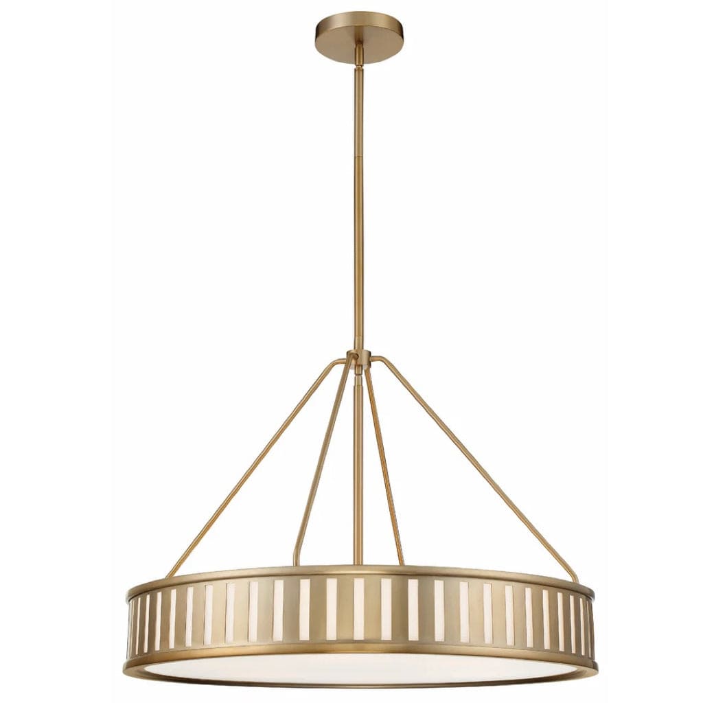 Crystorama Kendal 6 Light Pendant Lighting crystorama-KEN-2203-VG