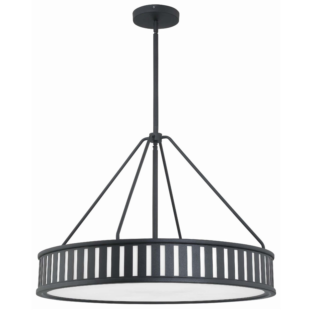 Crystorama Kendal 6 Light Pendant Lighting crystorama-KEN-8306-BF 633779049972