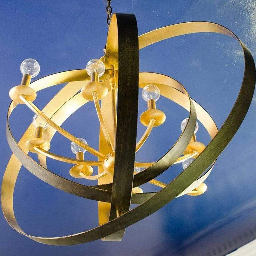 Crystorama Luna 8 Light Chandelier Lighting