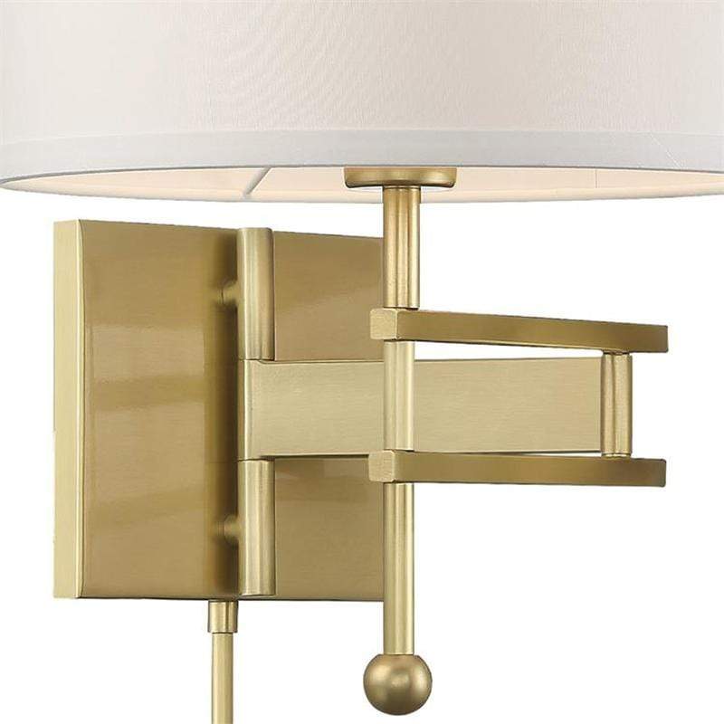 Crystorama Marshall 1 Light Wall Sconce Lighting