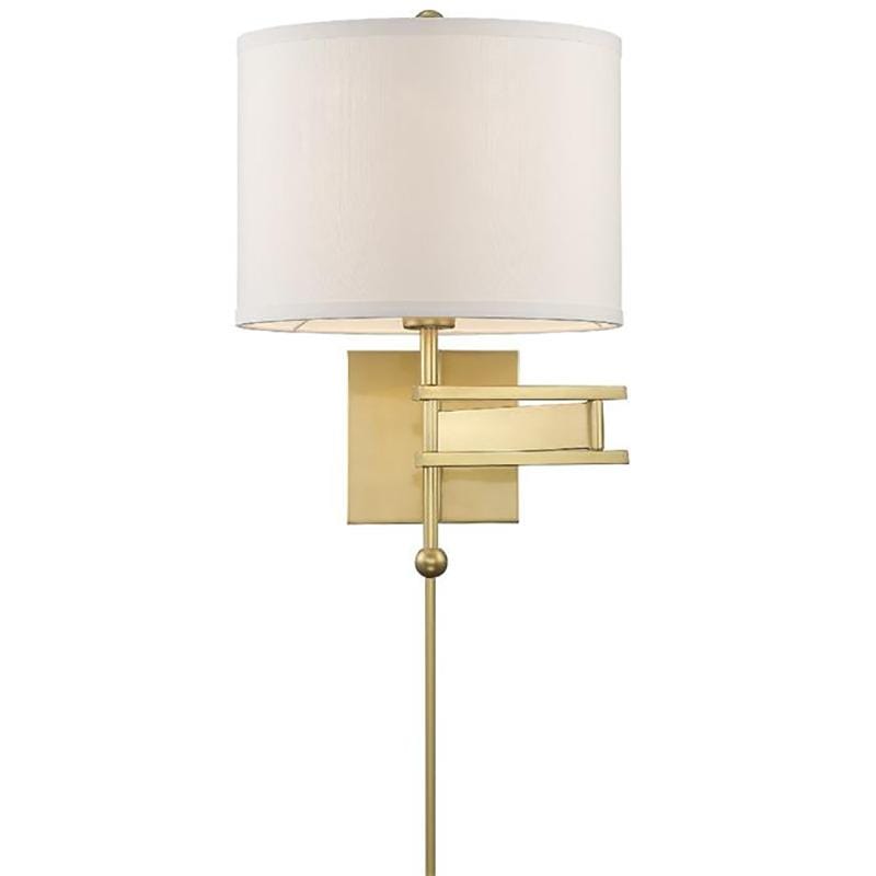 Crystorama Marshall 1 Light Wall Sconce Lighting