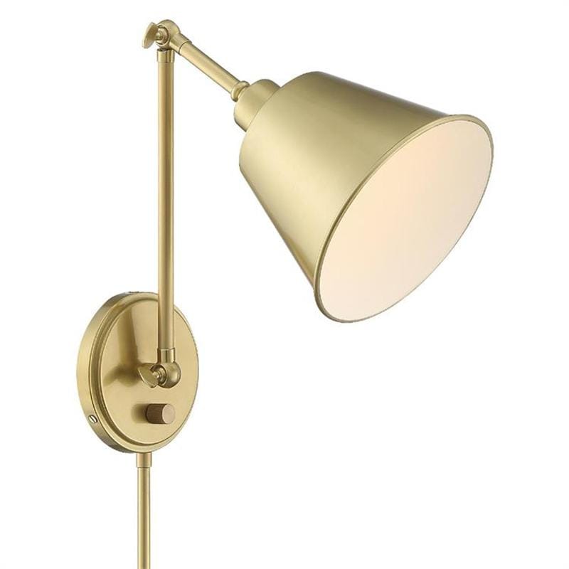 Crystorama Mitchell 1 Light Wall Sconce Lighting