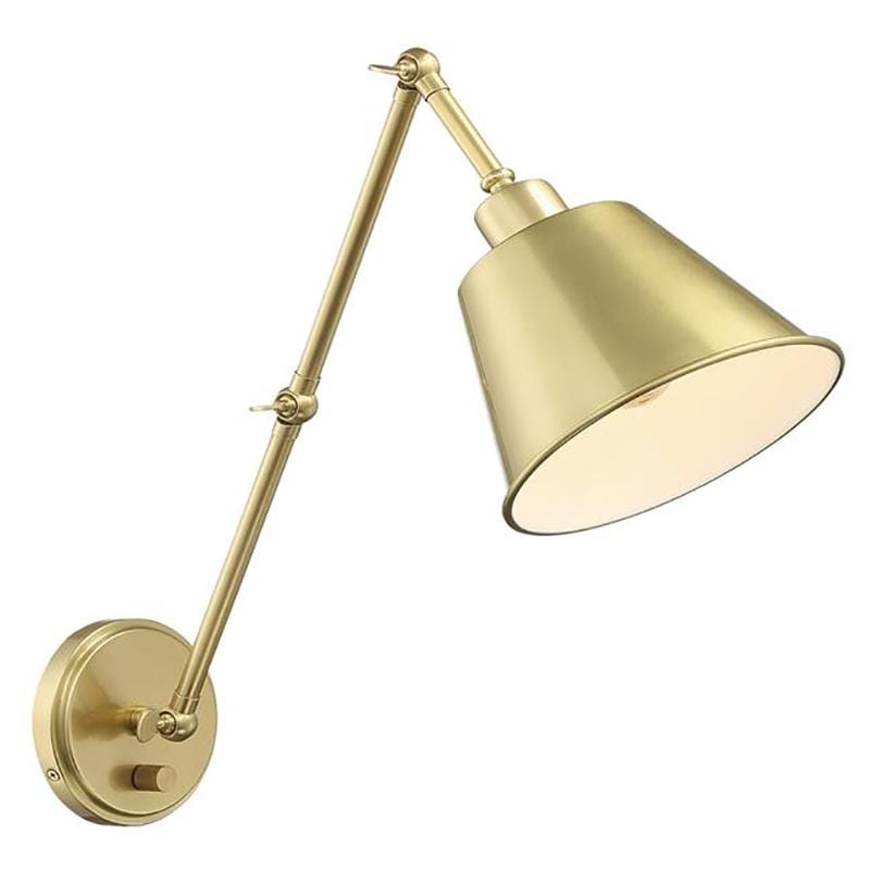 Crystorama Mitchell 1 Light Wall Sconce - Long Lighting