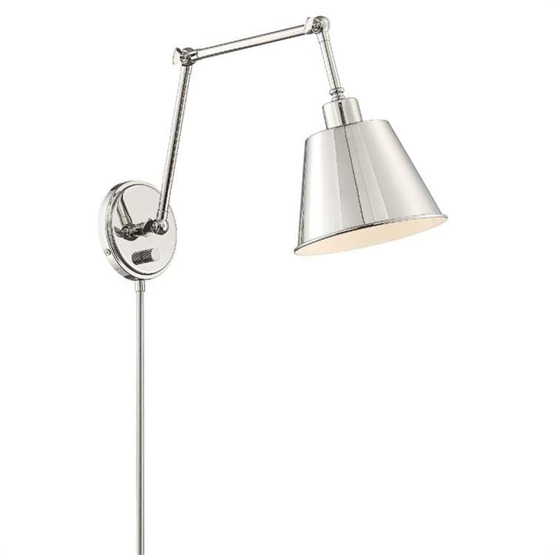 Crystorama Mitchell 1 Light Wall Sconce - Long Lighting