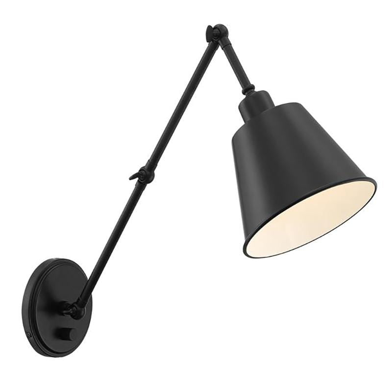 Crystorama Mitchell 1 Light Wall Sconce - Long Lighting