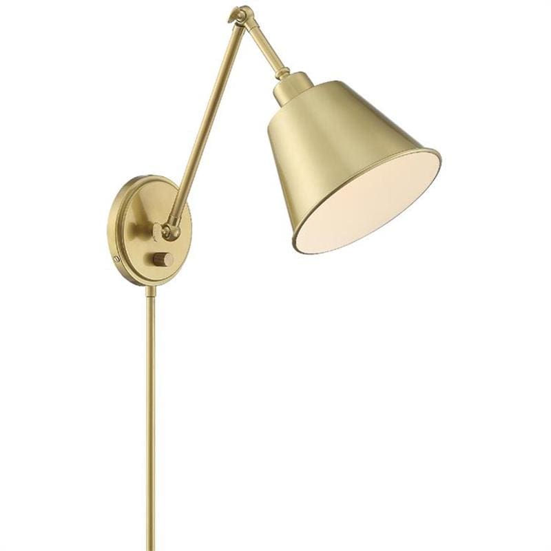 Crystorama Mitchell 1 Light Wall Sconce - Short Lighting