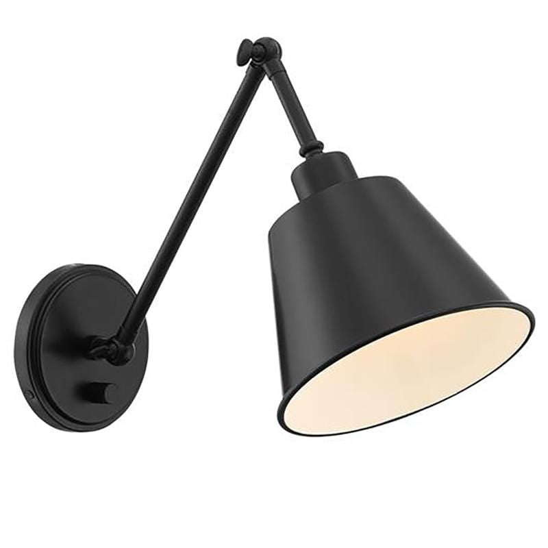 Crystorama Mitchell 1 Light Wall Sconce - Short Lighting crystorama-MIT-A8020-MK 633779041259