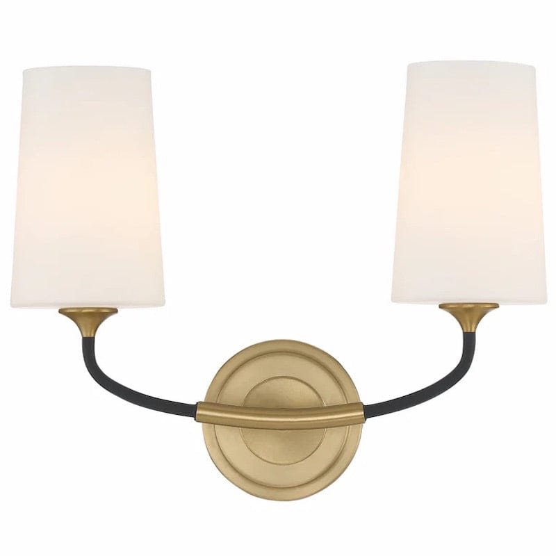Crystorama Niles 2 Light Wall Mount Lighting crystorama-NIL-70012-BF-MG 633779049934