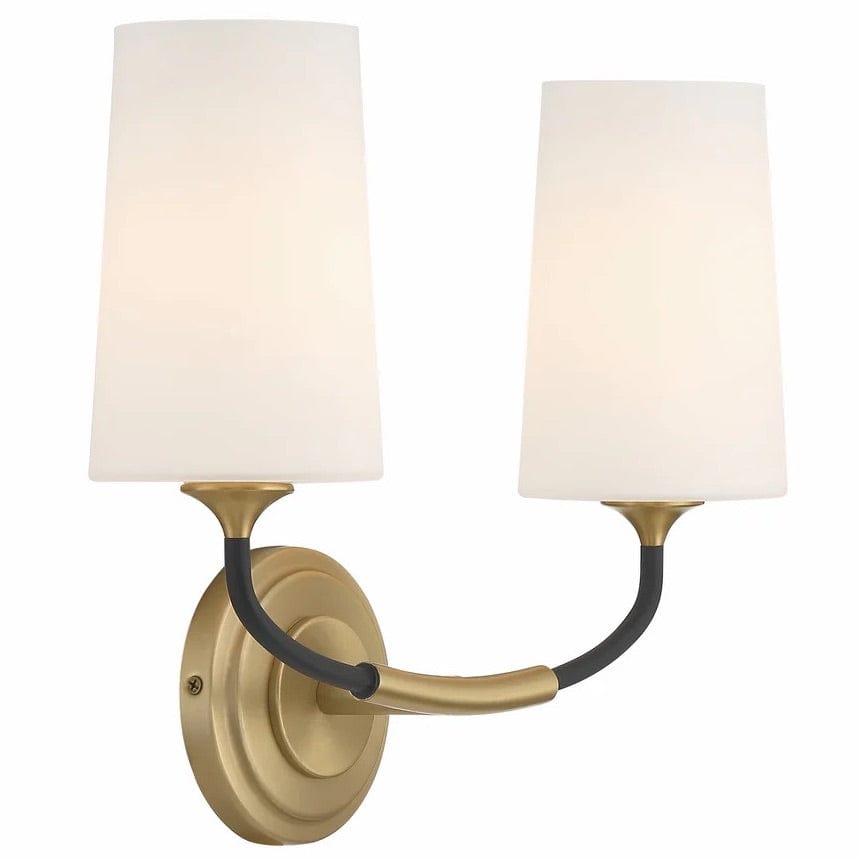 Crystorama Niles 2 Light Wall Mount Lighting crystorama-NIL-70012-BF-MG 633779049934