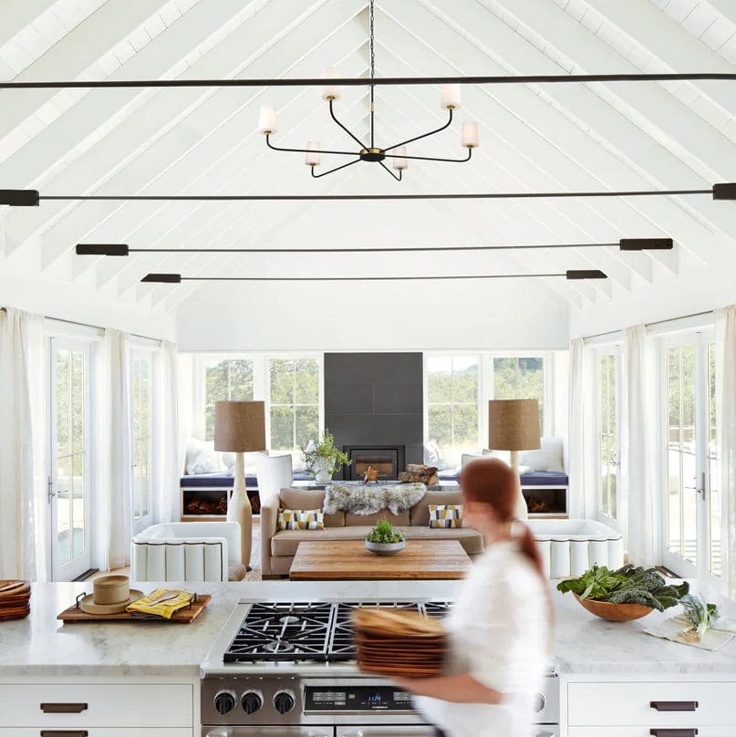 Crystorama Niles 6 Light Chandelier Lighting crystorama-NIL-70016-BF-MG 633779049927