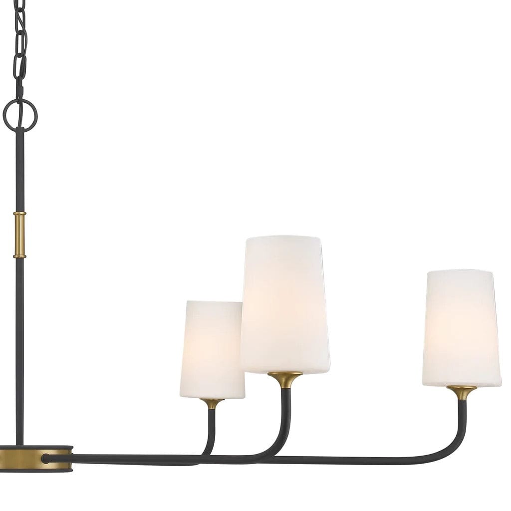Crystorama Niles 6 Light Chandelier Lighting crystorama-NIL-70016-BF-MG 633779049927