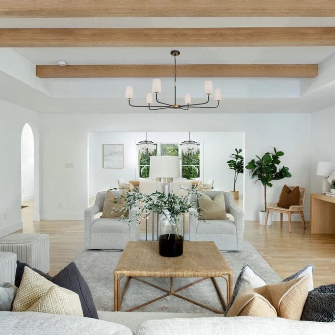 Crystorama Niles 6 Light Chandelier Lighting crystorama-NIL-70016-BF-MG 633779049927