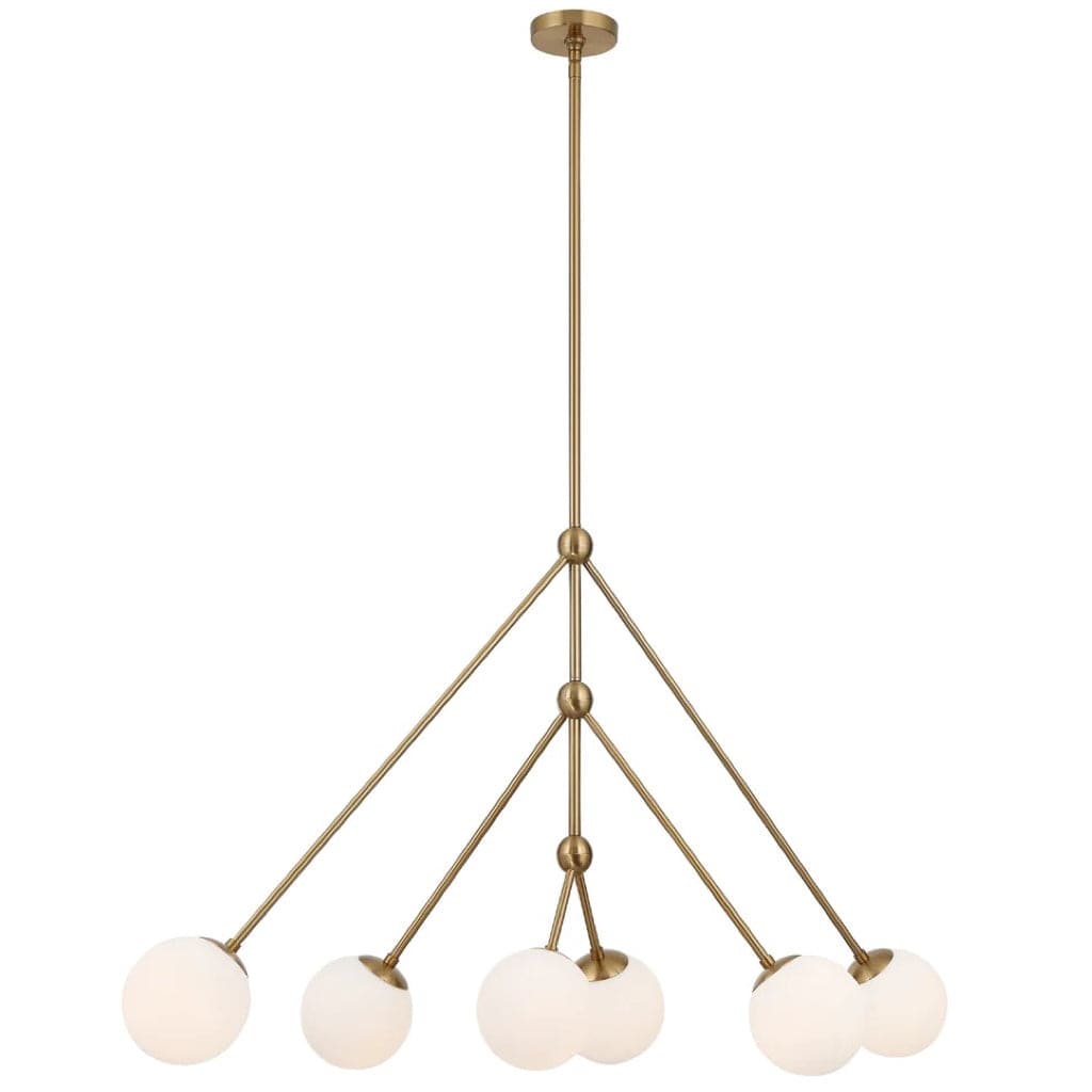 Crystorama Omni 6 Light Chandelier Lighting
