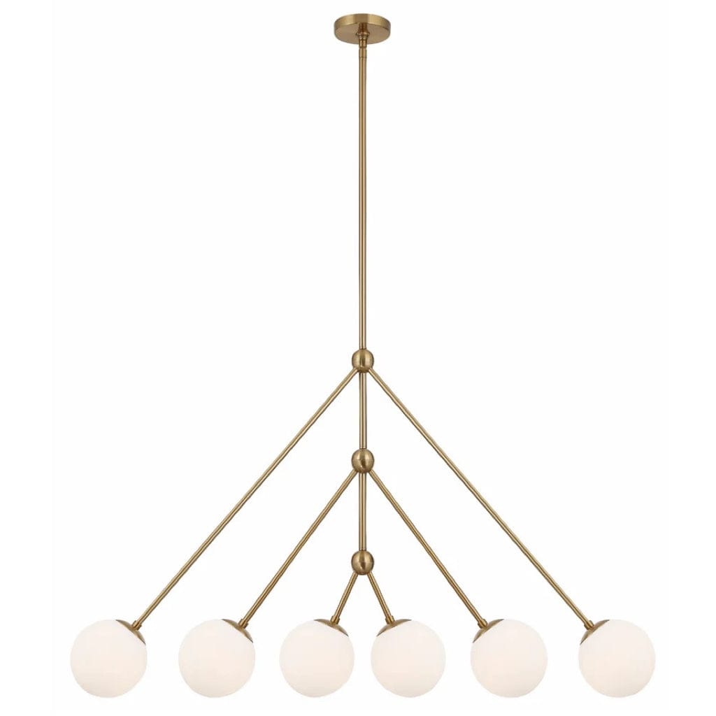 Crystorama Omni 6 Light Chandelier Lighting