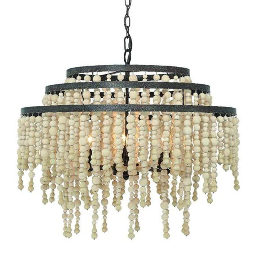 Crystorama Poppy 6 Light Bronze Chandelier Lighting crystorama-POP-A5076-FB 633779041846