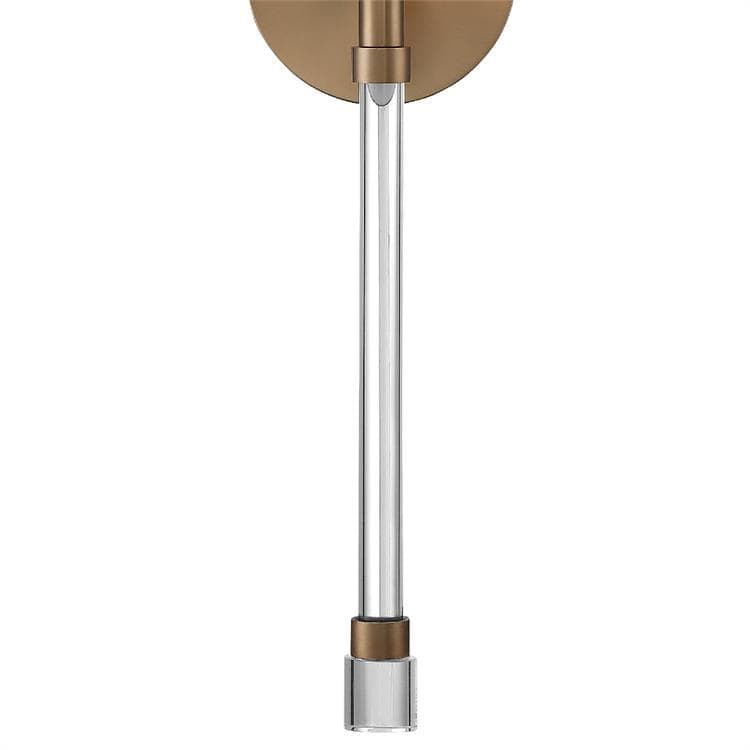 Crystorama Rachel 1 Light Wall Sconce - Gold Lighting crystorama-RAC-A3501-VG