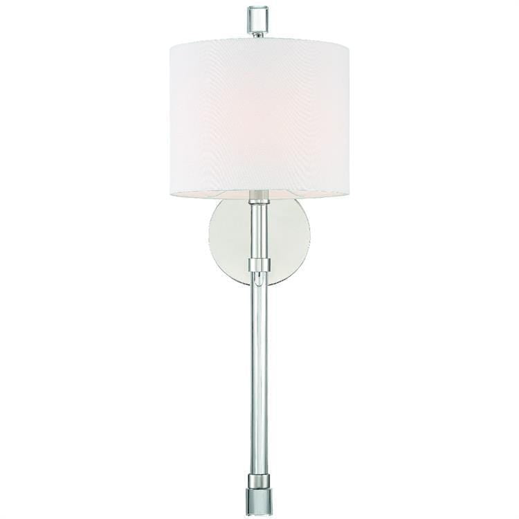 Crystorama Rachel 1 Light Wall Sconce Lighting
