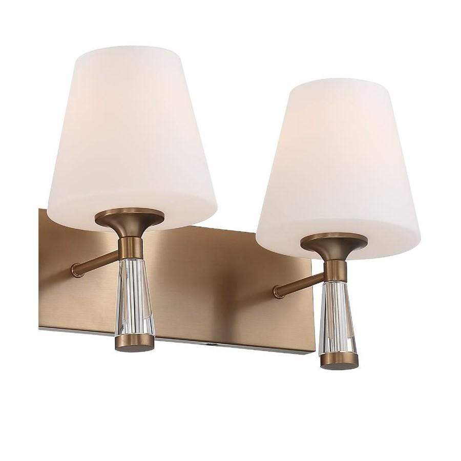 Crystorama Ramsey 3 Light Vibrant Gold Vanity Light Lighting crystorama-RAM-A3403-VG