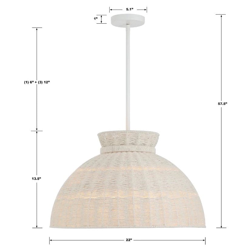 Crystorama Reese Pendant Lighting