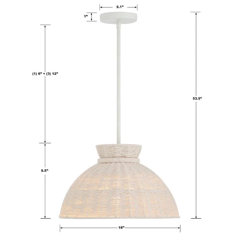 Crystorama Reese Pendant Lighting