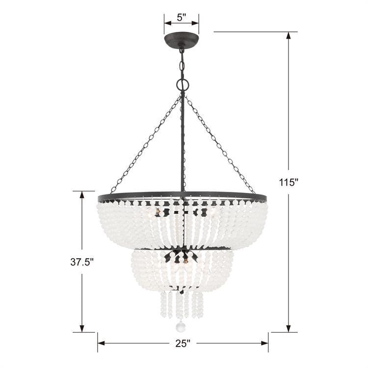 Crystorama Rylee Chandelier Lighting