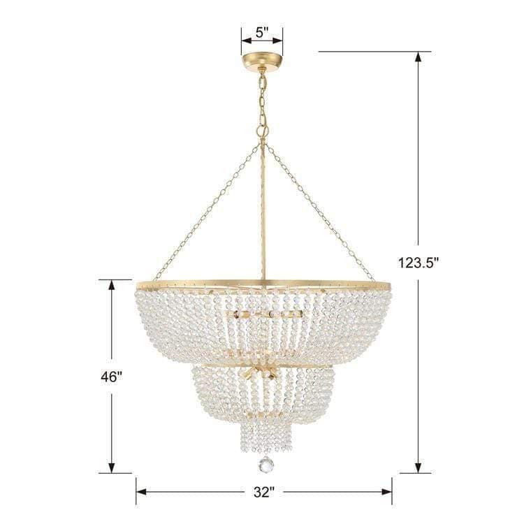 Crystorama Rylee Chandelier Lighting