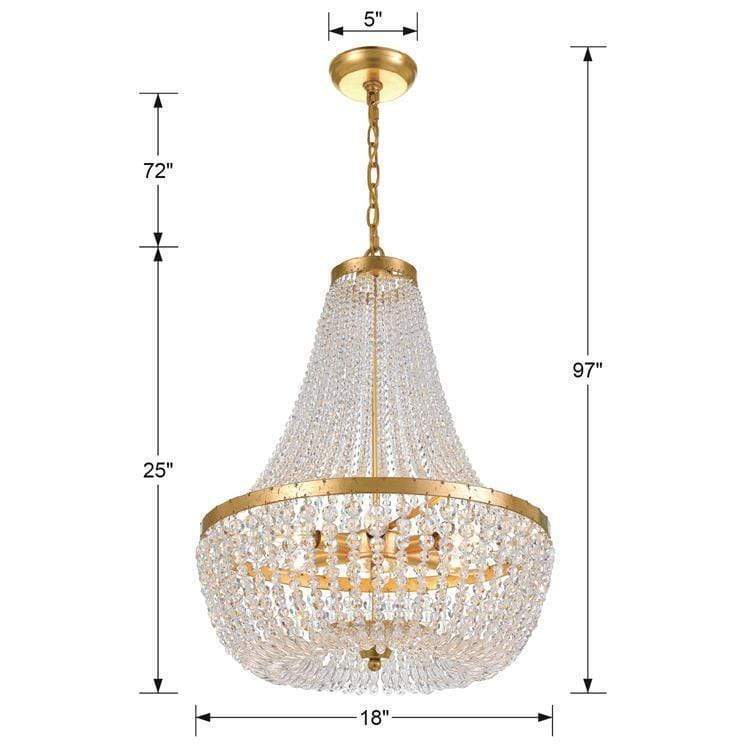 Crystorama Rylee Chandelier Lighting