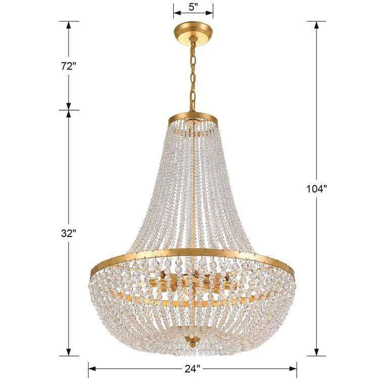 Crystorama Rylee Chandelier Lighting