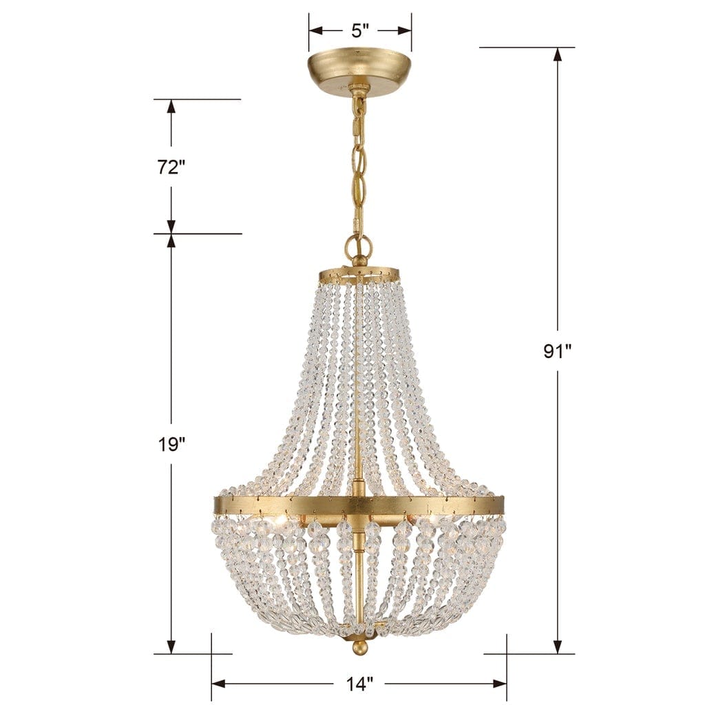 Crystorama Rylee Chandelier Lighting
