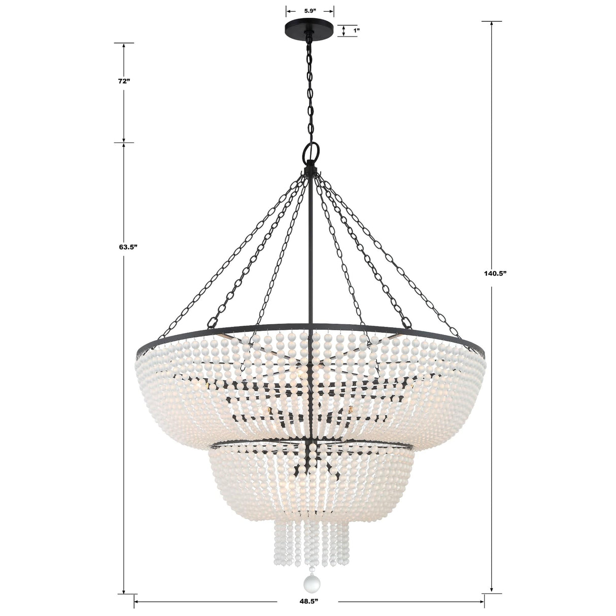 Crystorama Rylee Chandelier Lighting