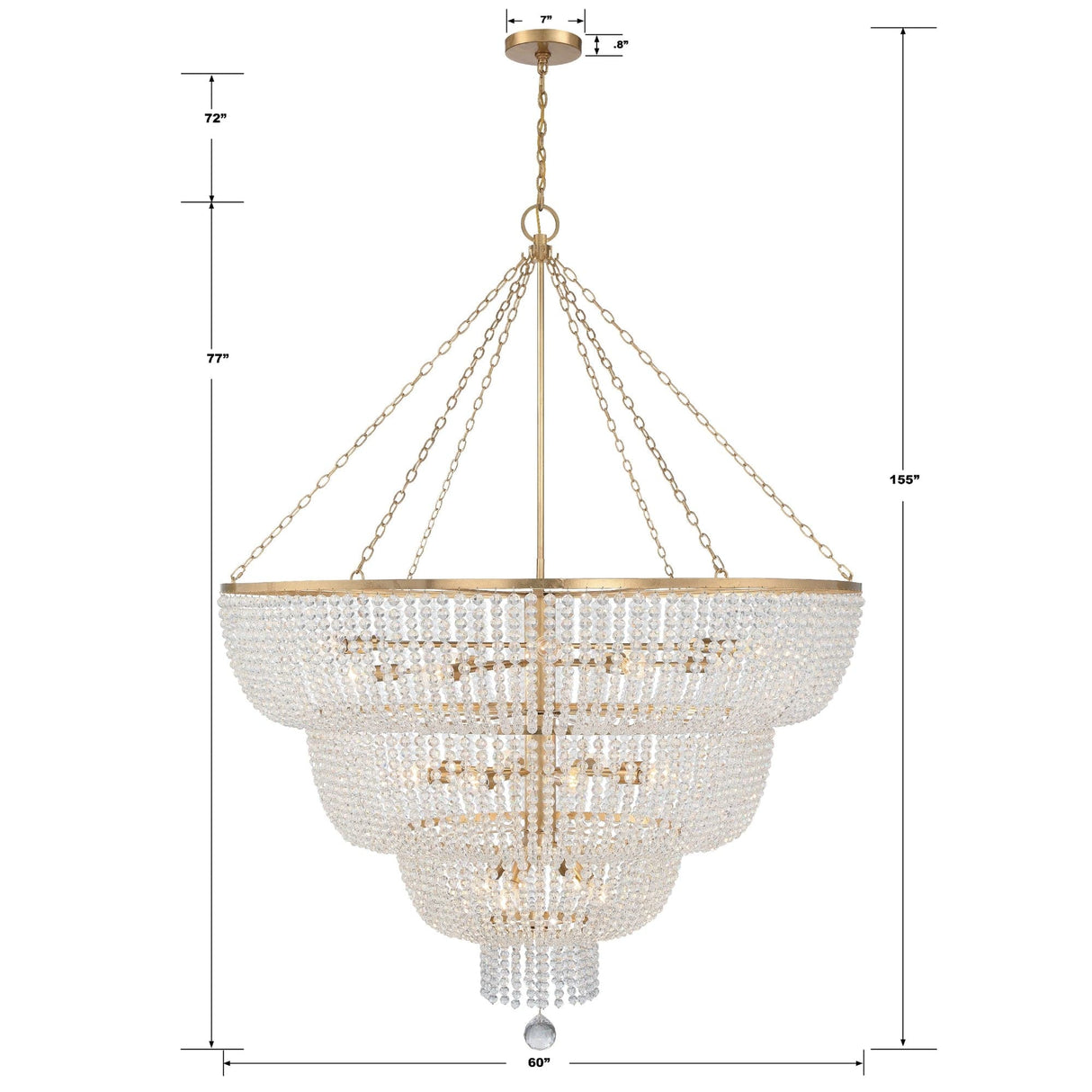 Crystorama Rylee Chandelier Lighting
