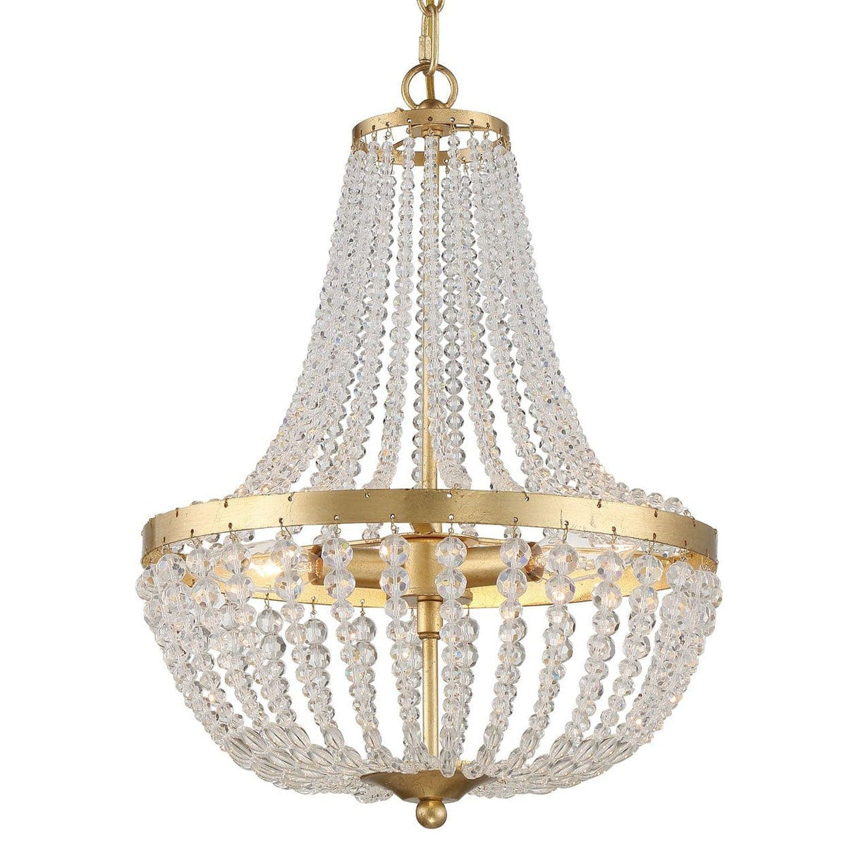 Crystorama Rylee Chandelier Lighting crystorama-603-GA 633779045981