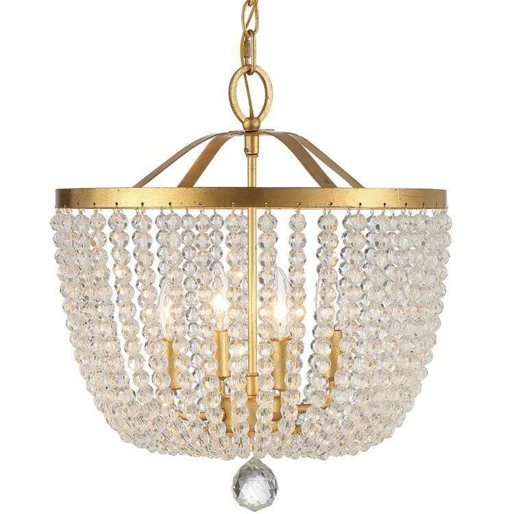 Crystorama Rylee Chandelier Lighting crystorama-604-GA