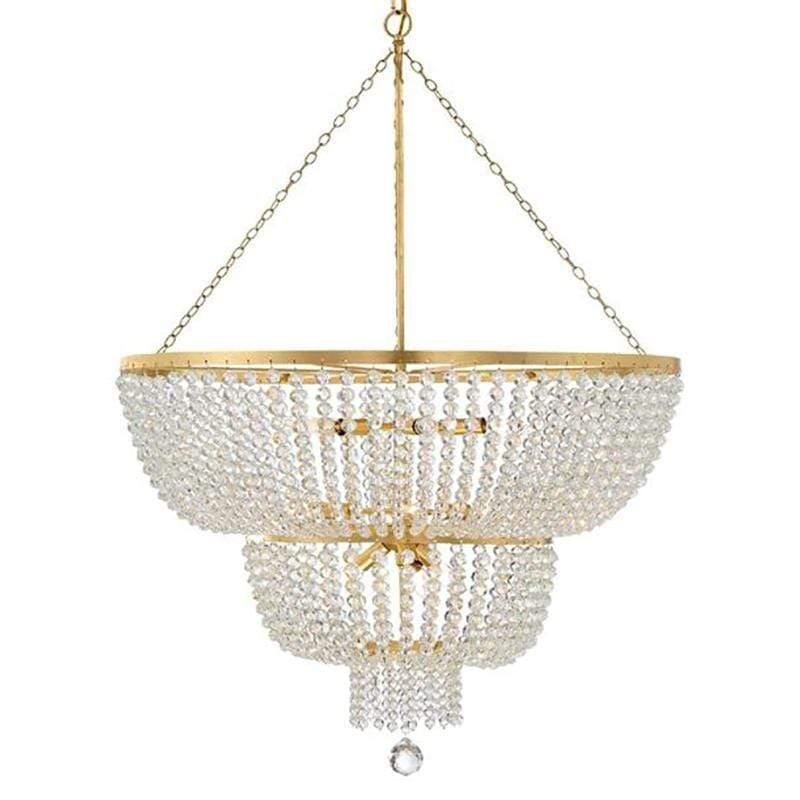 Crystorama Rylee Chandelier Lighting crystorama-612-GA 633779041693
