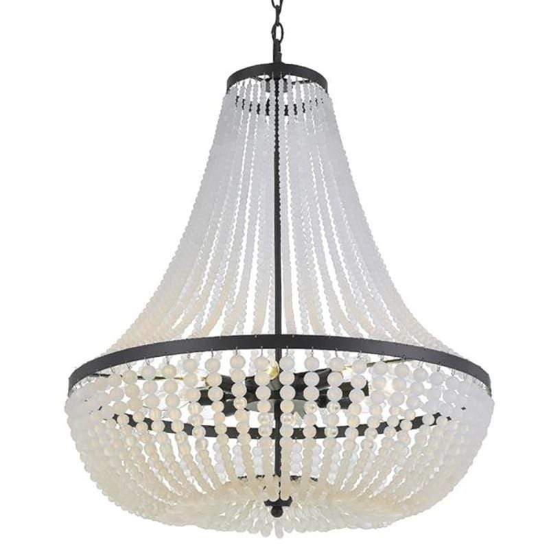 Crystorama Rylee Chandelier - Matte Black Lighting