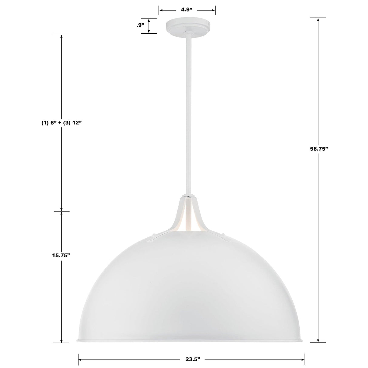 Crystorama Soto Pendant Lighting