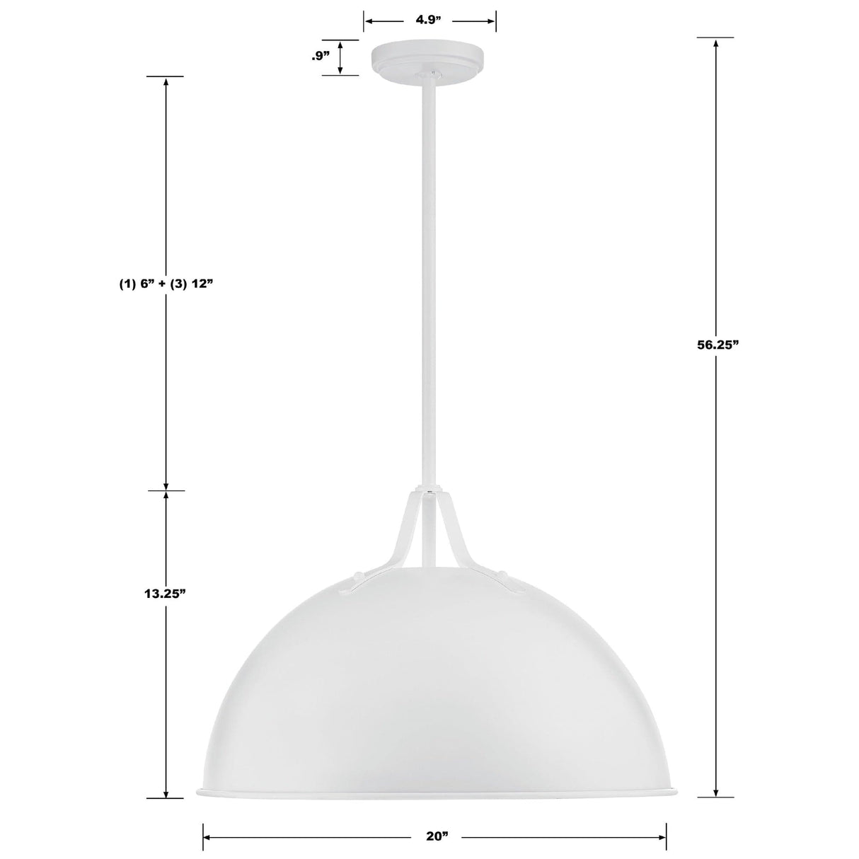 Crystorama Soto Pendant Lighting