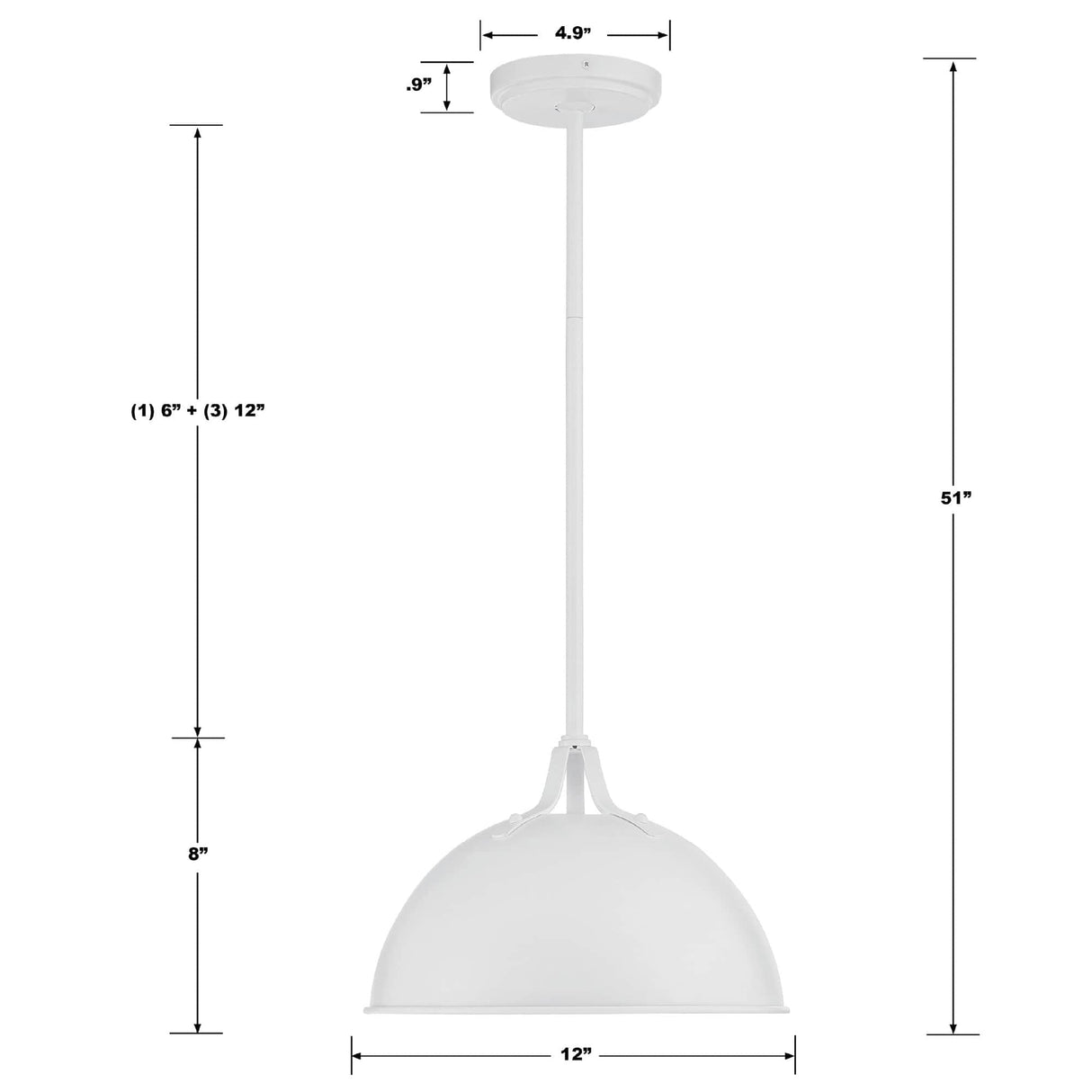 Crystorama Soto Pendant Lighting