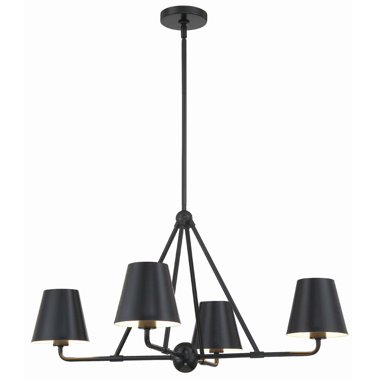 Crystorama Xavier 4 Light Chandelier Lighting