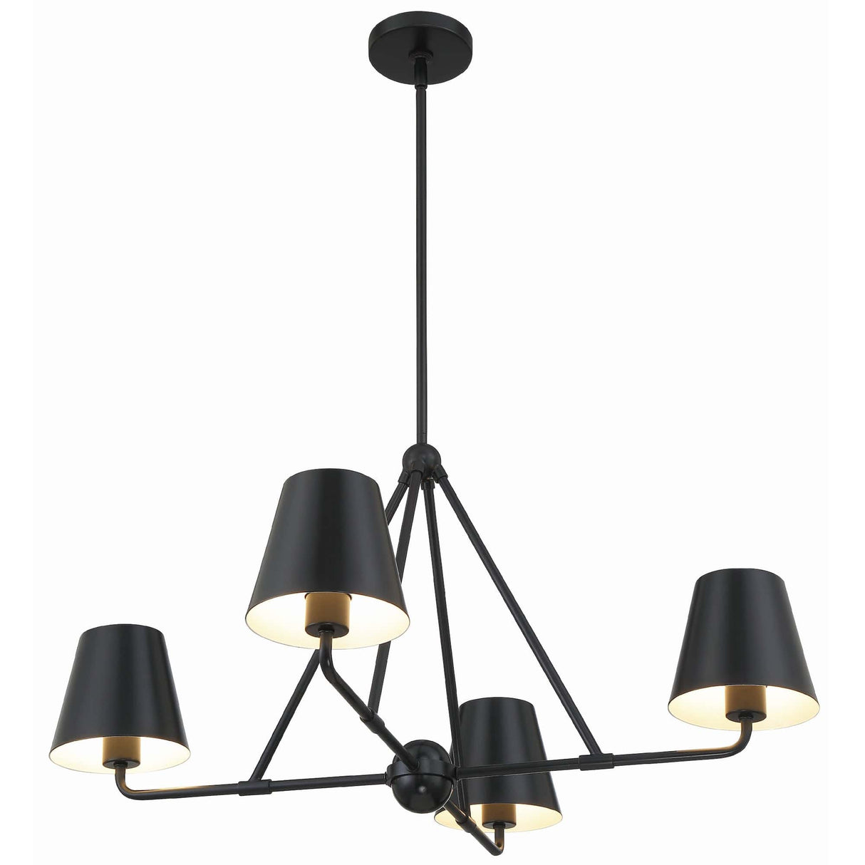 Crystorama Xavier 4 Light Chandelier Lighting