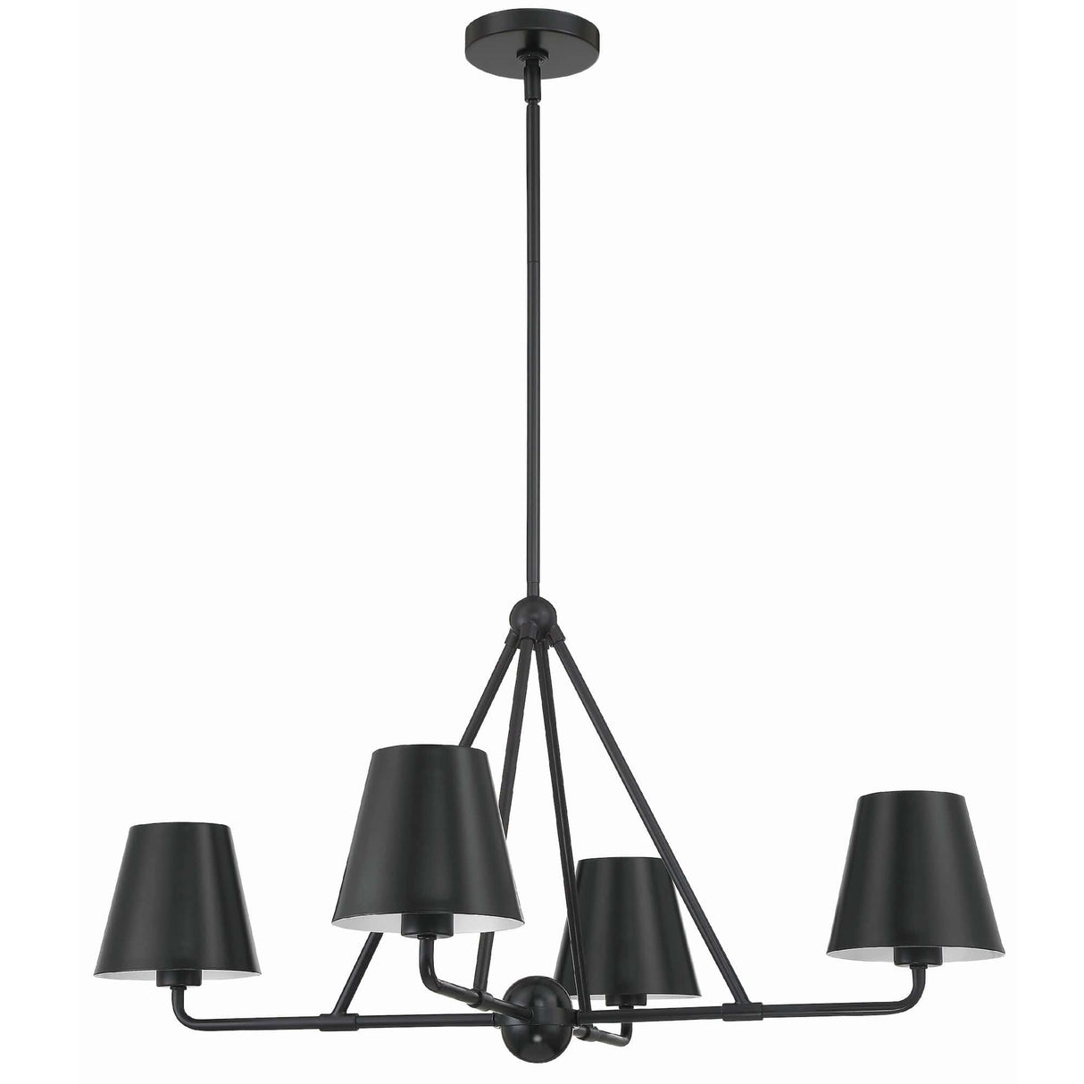 Crystorama Xavier 4 Light Chandelier Lighting